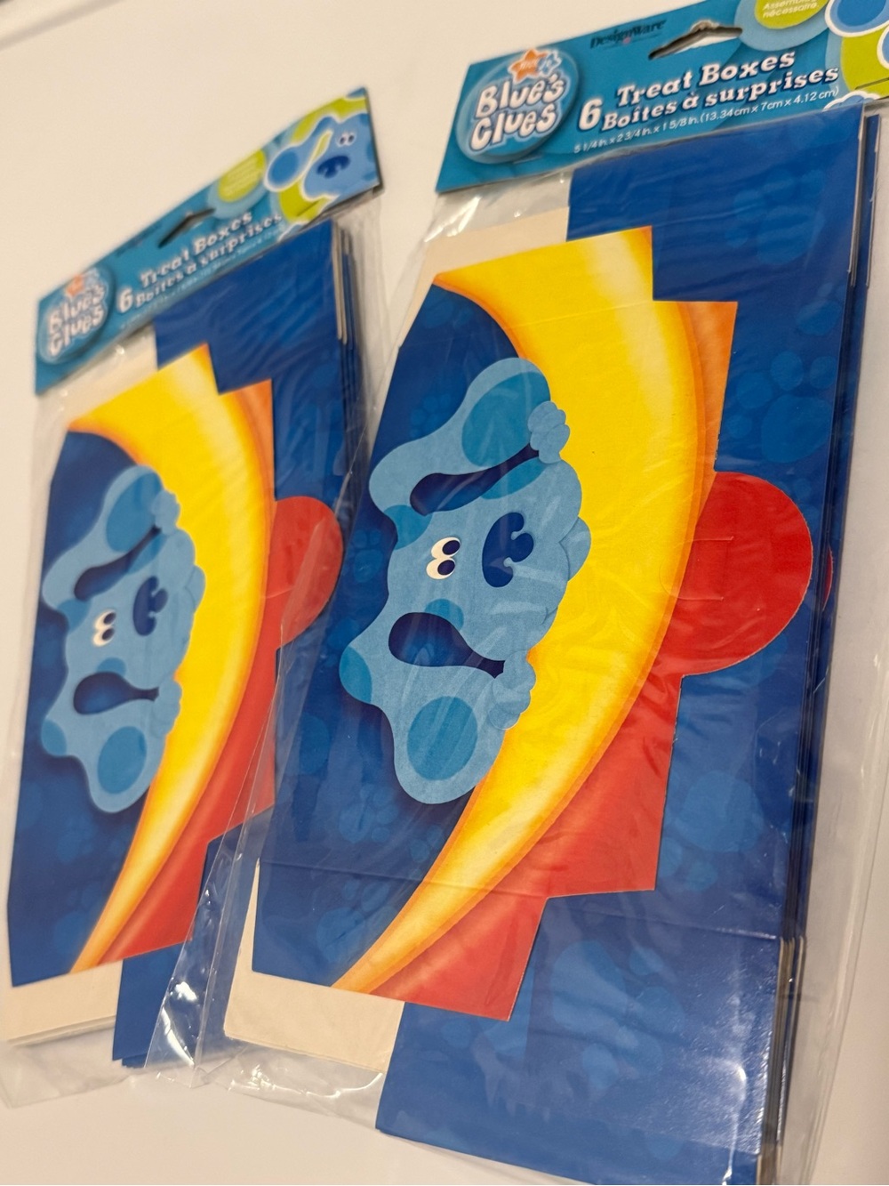 2006 Blues Clues Treat Boxes Pack of 2